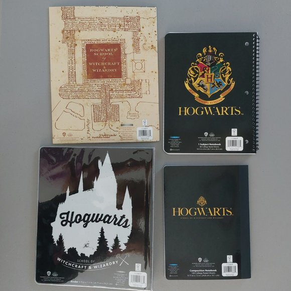 Warner Bros. Office Harry Potter Gift Set Notebooks Binder Bundle